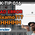 Avoid Upload Errors Importing from Blender to Mixamo