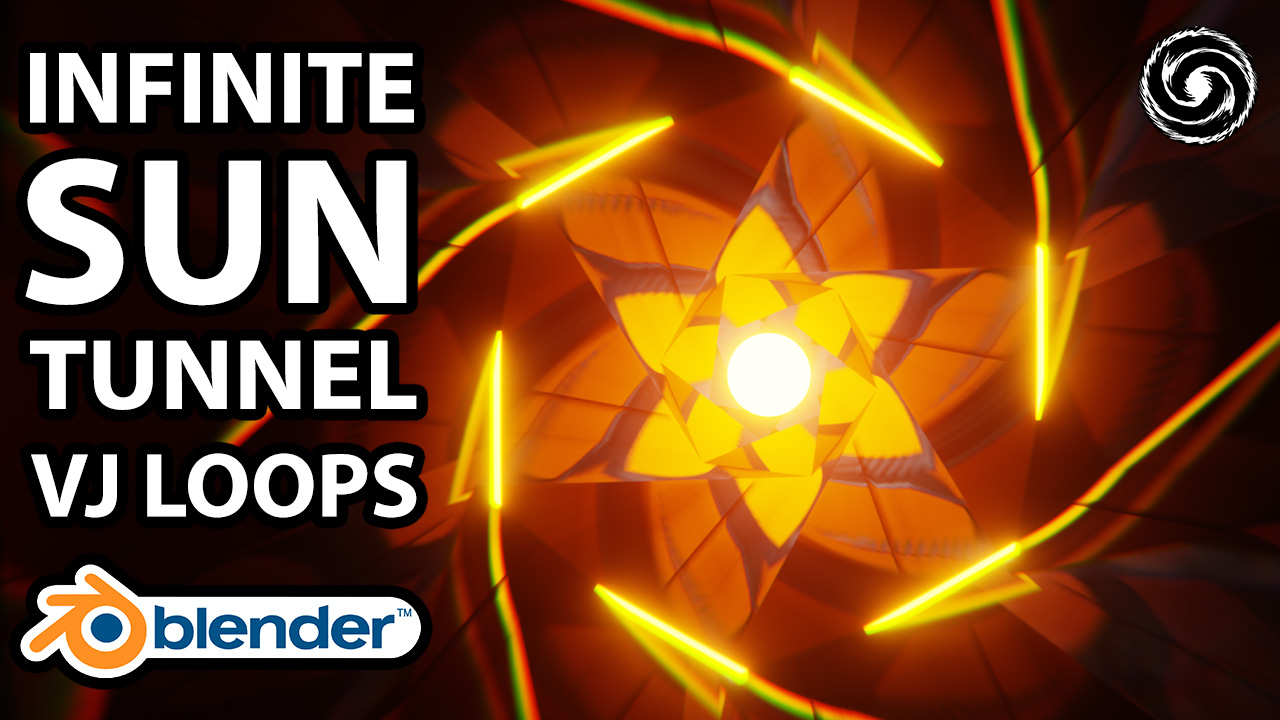 You are currently viewing Create Trippy Hexagon Sun Tunnel Animations In Blender 3