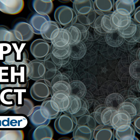 Project File – 0041 – Simple Bokeh Animation With Geometry Nodes